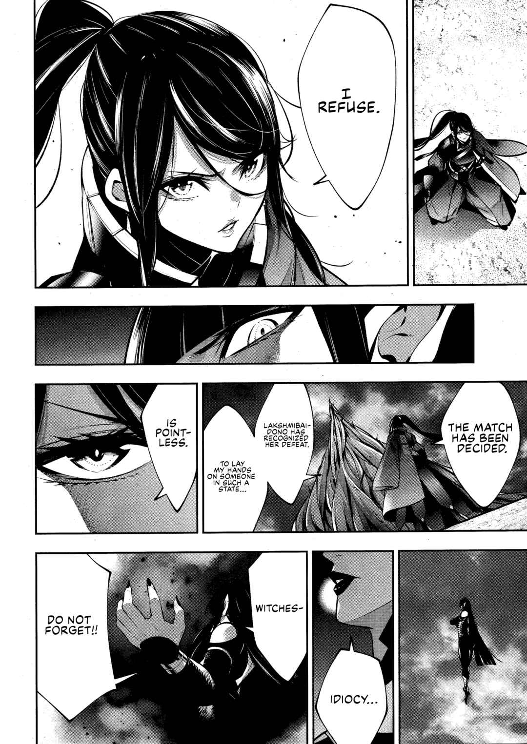 Page 4 Chapter 56 Majo Taisen - 32-nin no Isai no Majo wa Koroshiau