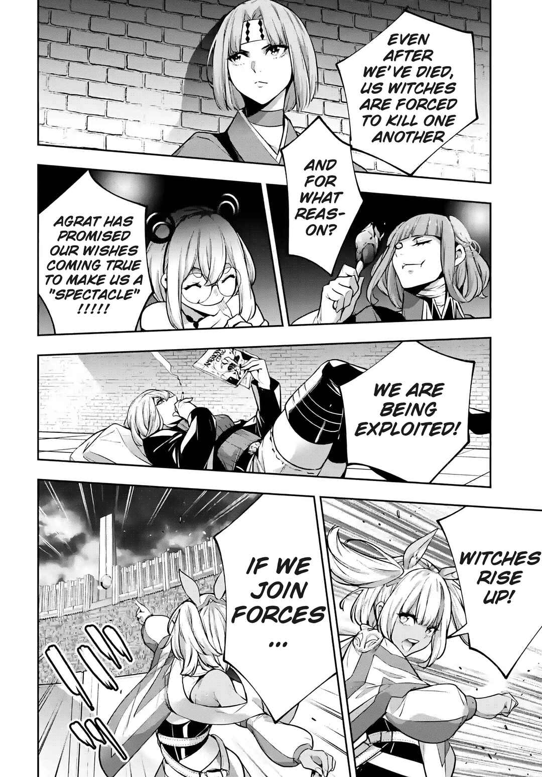 Page 30 Chapter 50 Majo Taisen - 32-nin no Isai no Majo wa Koroshiau