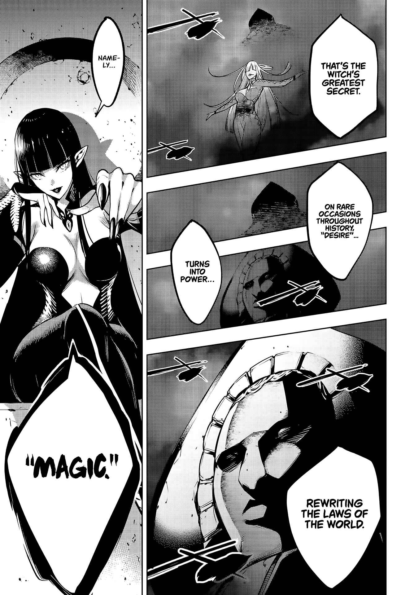 Page 34 Chapter 3 Majo Taisen - 32-nin no Isai no Majo wa Koroshiau