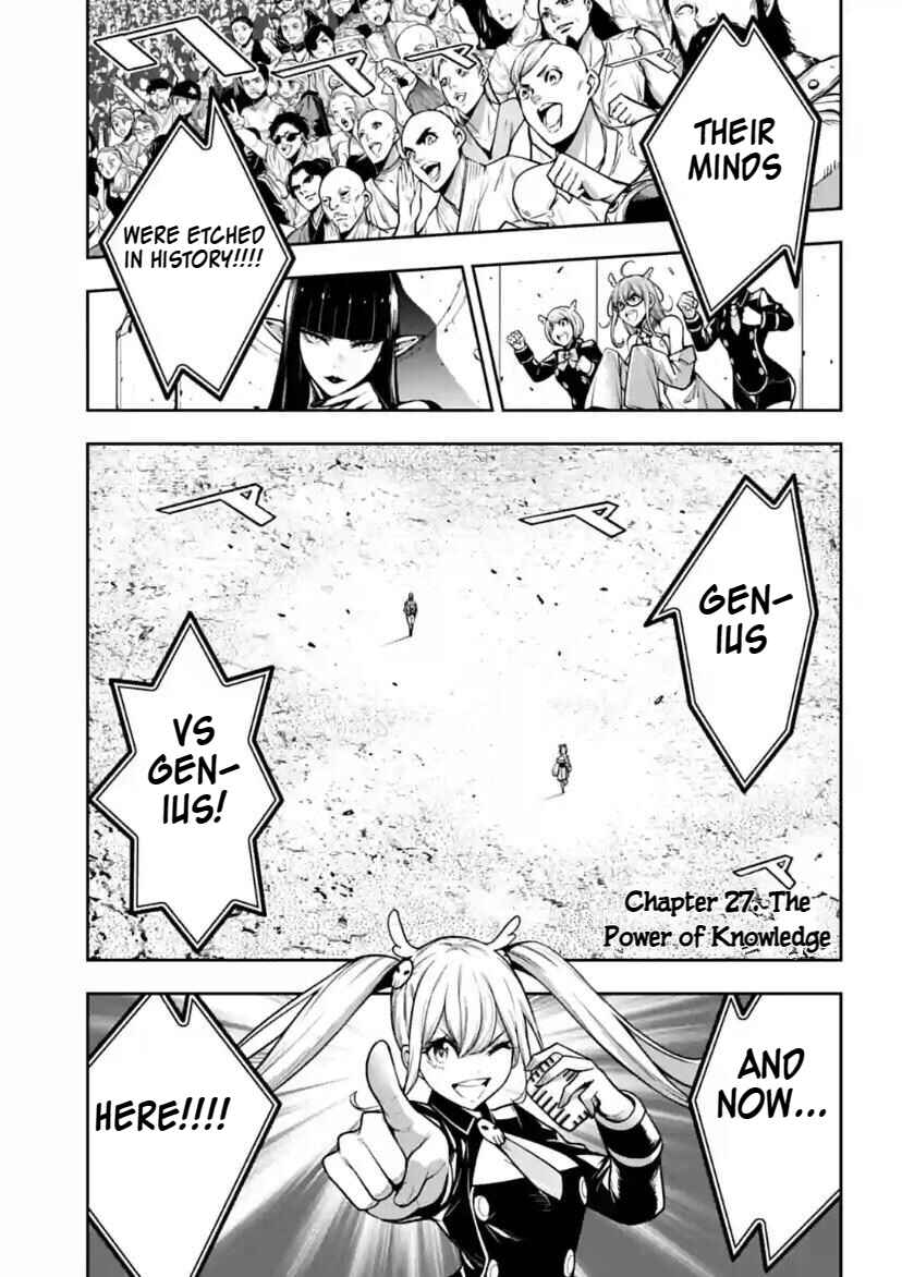 Page 1 Chapter 27 Majo Taisen - 32-nin no Isai no Majo wa Koroshiau