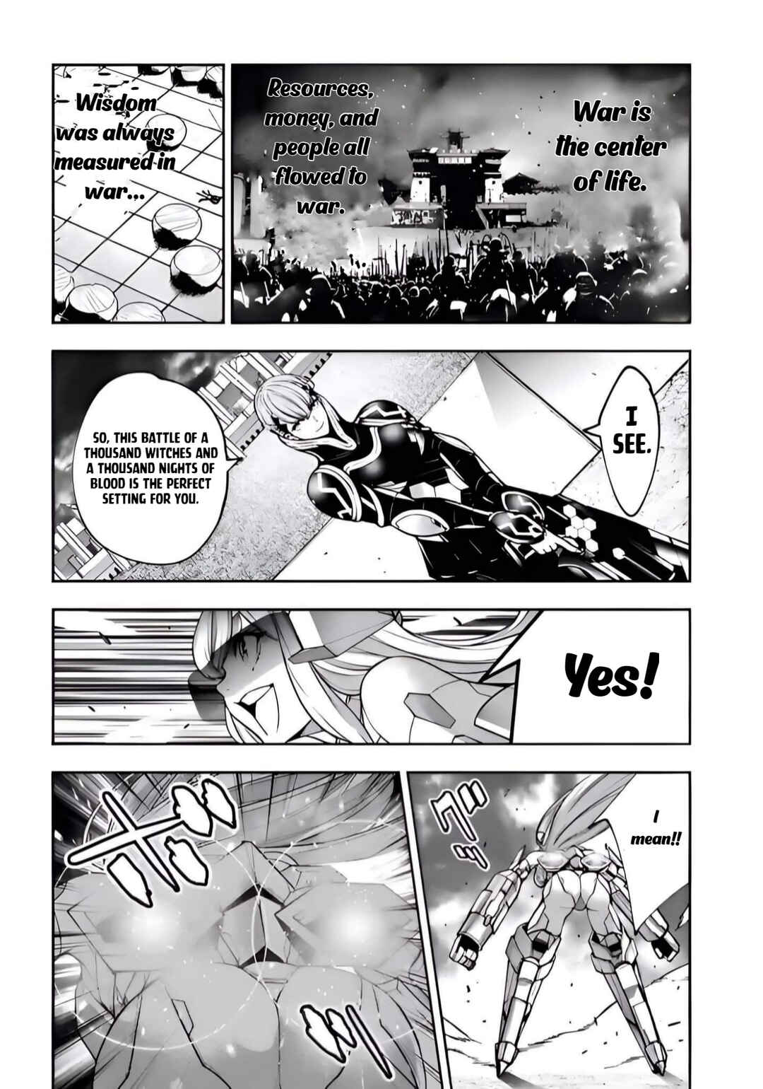 Page 18 Chapter 27 Majo Taisen - 32-nin no Isai no Majo wa Koroshiau