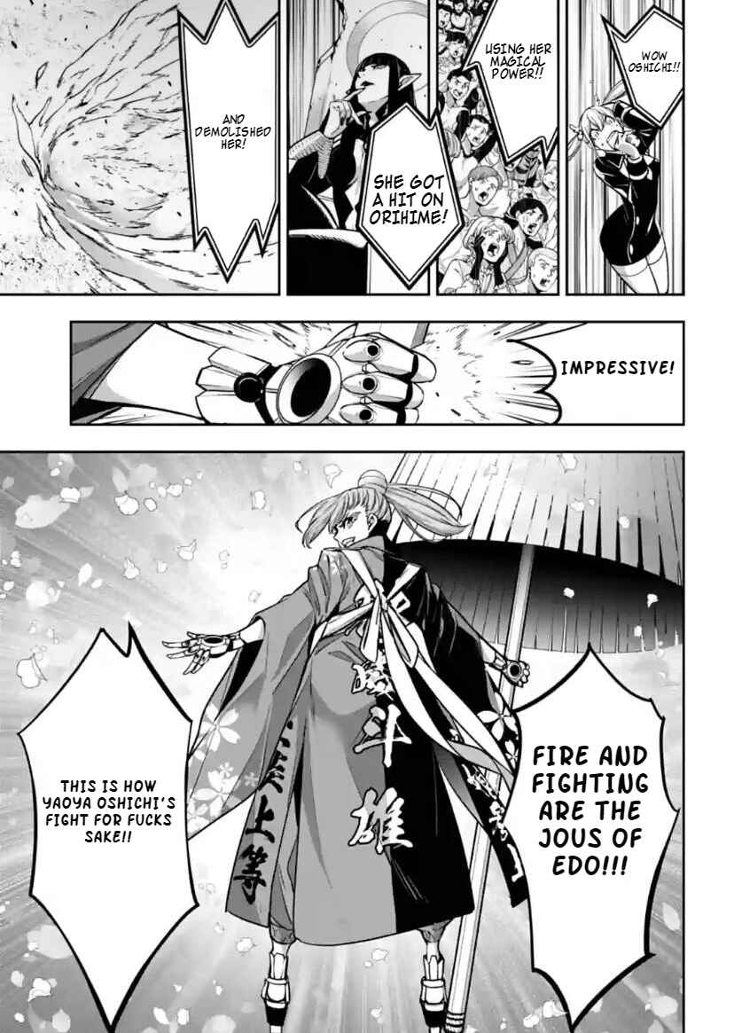 Page 35 Chapter 34 Majo Taisen - 32-nin no Isai no Majo wa Koroshiau