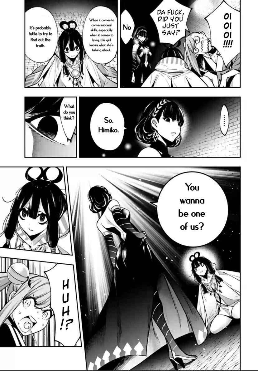 Page 13 Chapter 26 Majo Taisen - 32-nin no Isai no Majo wa Koroshiau