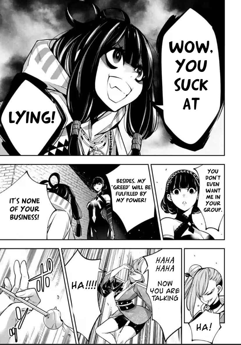 Page 15 Chapter 26 Majo Taisen - 32-nin no Isai no Majo wa Koroshiau