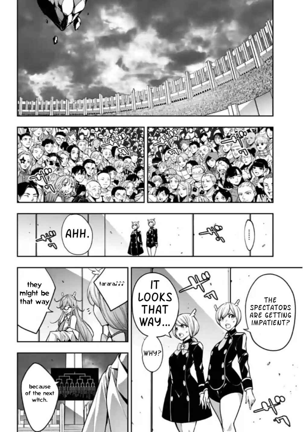 Page 12 Chapter 31 Majo Taisen - 32-nin no Isai no Majo wa Koroshiau