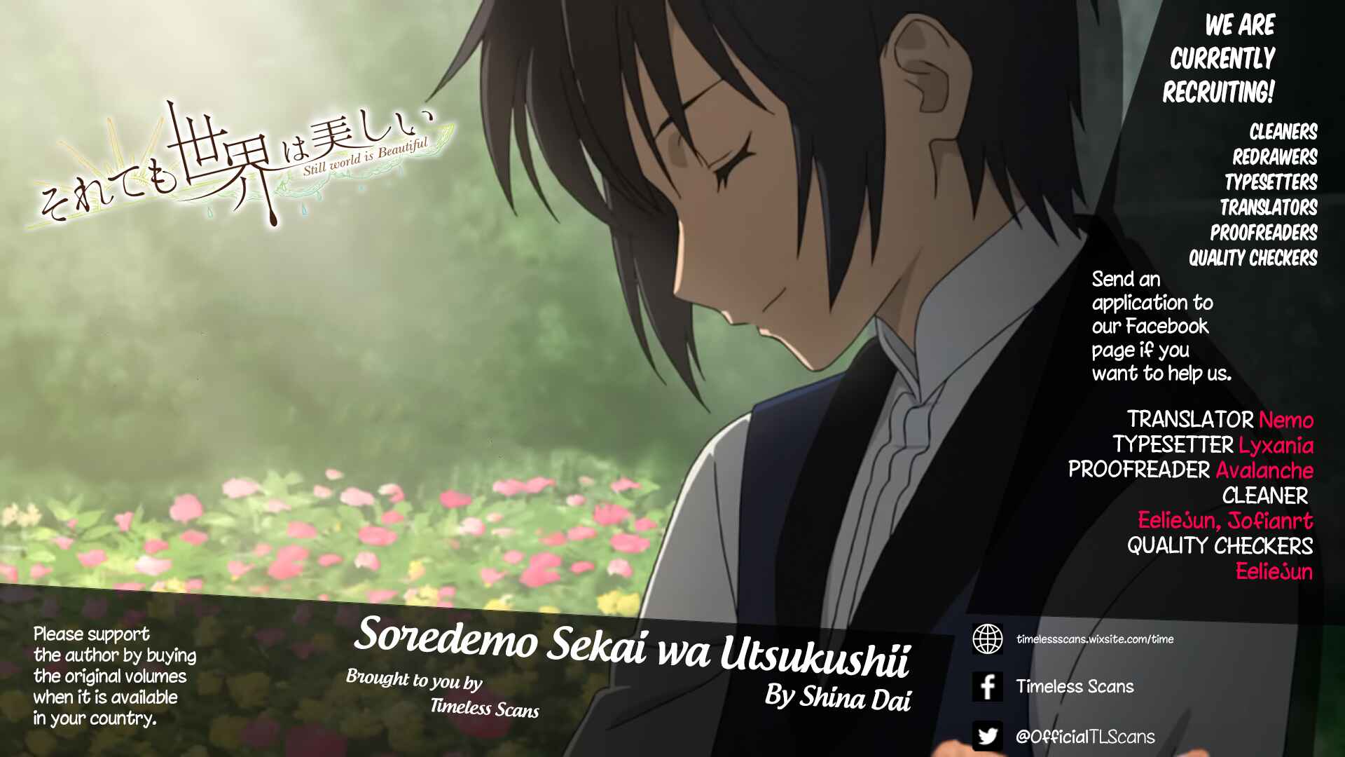 Page 1 Chapter 72 Soredemo Sekai wa Utsukushii