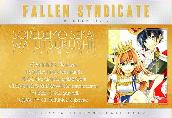 Page 1 Chapter 29 Soredemo Sekai wa Utsukushii