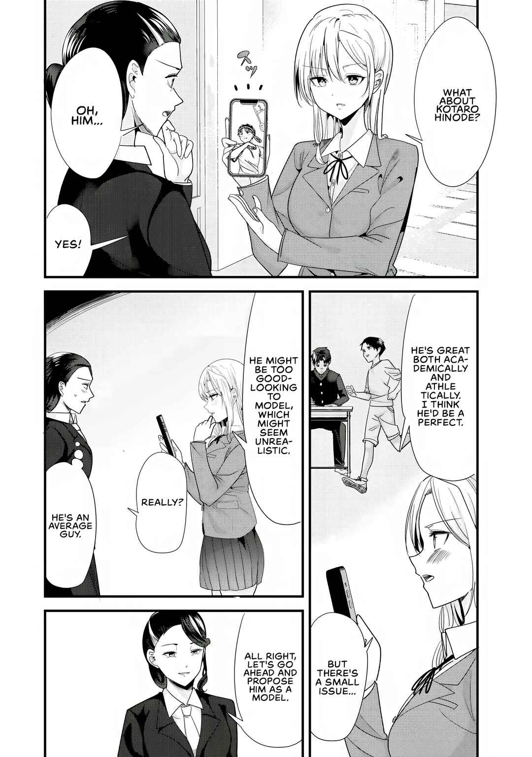 Page 3 Chapter 40.1 Jimoto no Ijimekko-tachi ni Shikaeshi Shiyou to Shitara, Betsu no Tatakai ga Hajimatta.