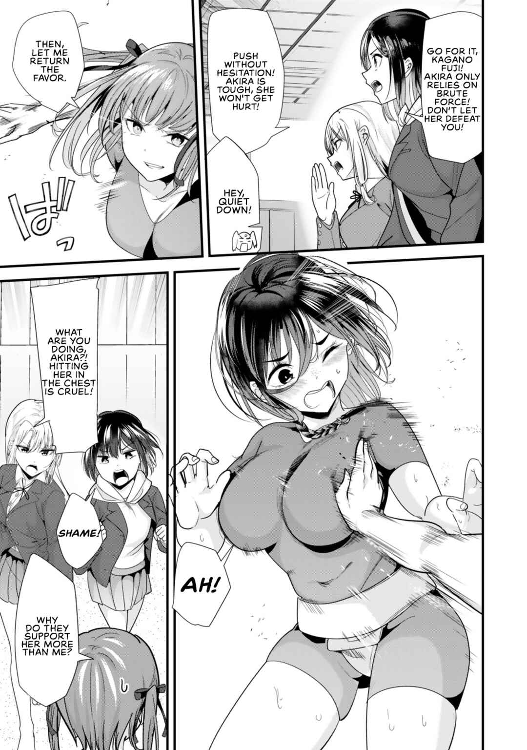 Page 10 Chapter 38.1 Jimoto no Ijimekko-tachi ni Shikaeshi Shiyou to Shitara, Betsu no Tatakai ga Hajimatta.