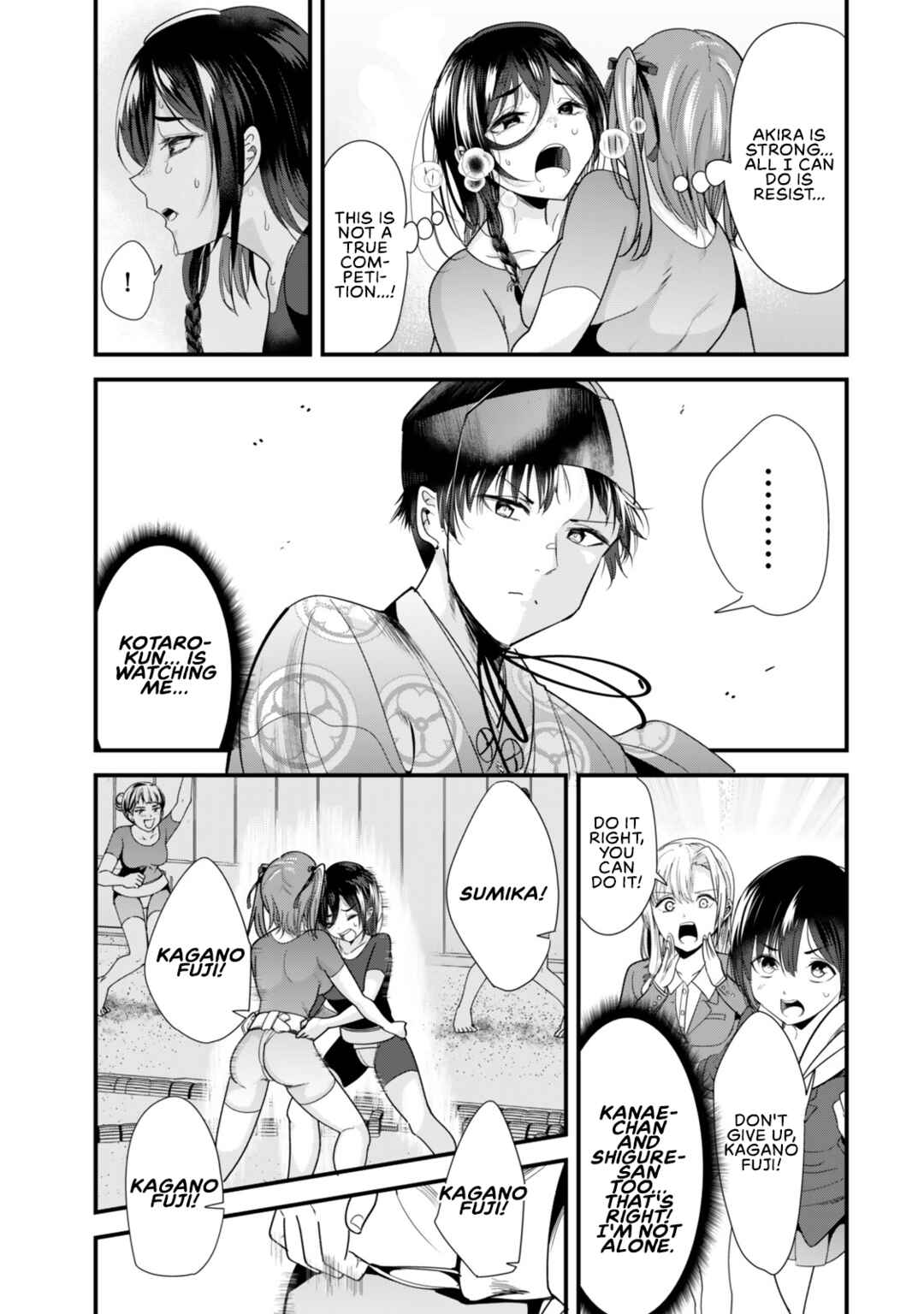 Page 12 Chapter 38.1 Jimoto no Ijimekko-tachi ni Shikaeshi Shiyou to Shitara, Betsu no Tatakai ga Hajimatta.
