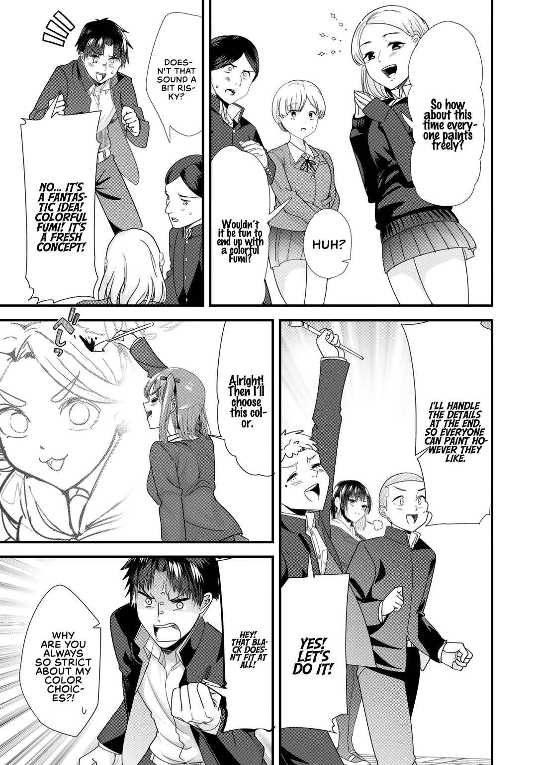 Page 13 Chapter 42.1 Jimoto no Ijimekko-tachi ni Shikaeshi Shiyou to Shitara, Betsu no Tatakai ga Hajimatta.