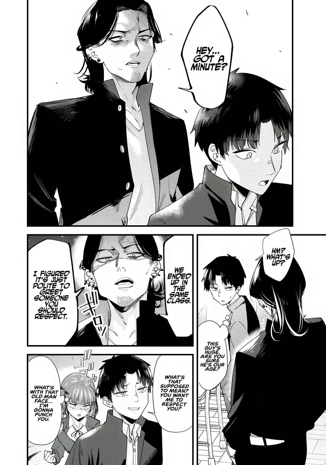 Page 4 Chapter 60.1 Jimoto no Ijimekko-tachi ni Shikaeshi Shiyou to Shitara, Betsu no Tatakai ga Hajimatta.