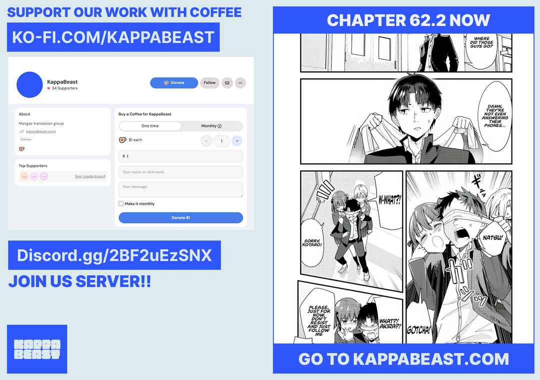 Page 11 Chapter 62.1 Jimoto no Ijimekko-tachi ni Shikaeshi Shiyou to Shitara, Betsu no Tatakai ga Hajimatta.