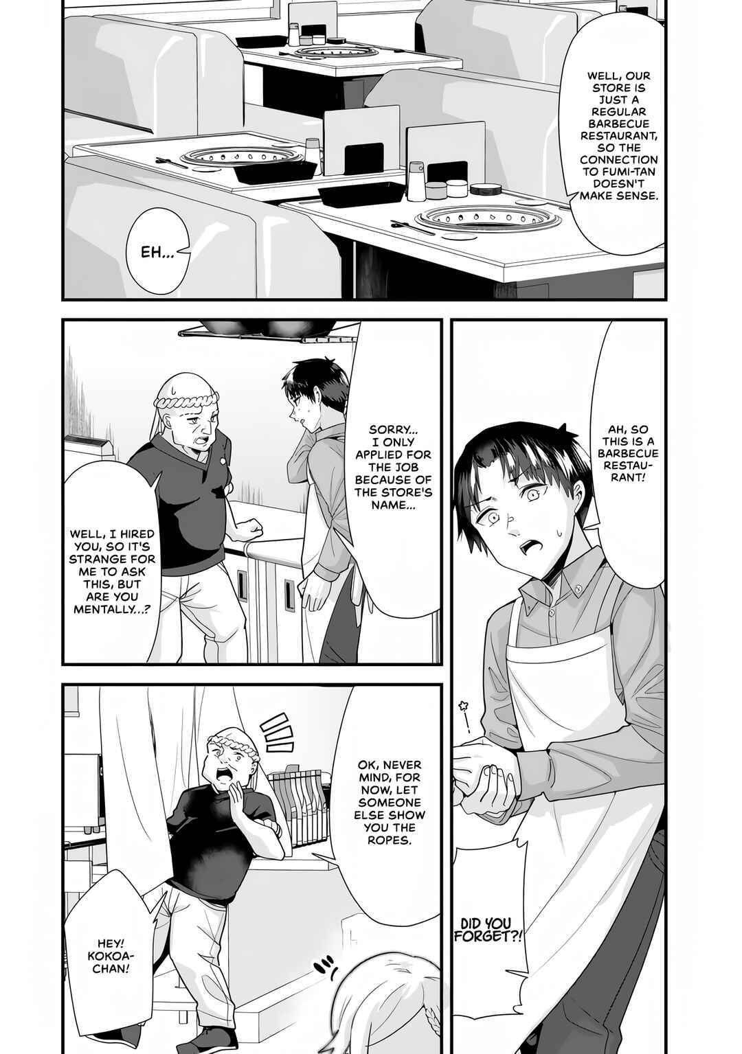 Page 4 Chapter 34.1 Jimoto no Ijimekko-tachi ni Shikaeshi Shiyou to Shitara, Betsu no Tatakai ga Hajimatta.