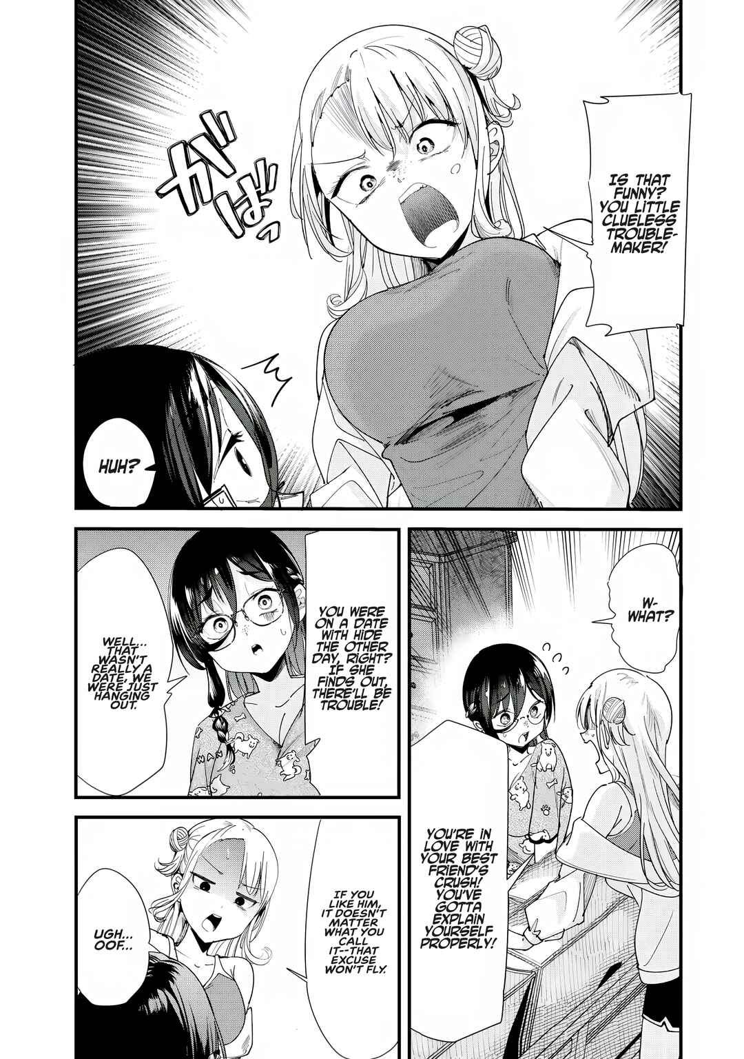 Page 3 Chapter 59.1 Jimoto no Ijimekko-tachi ni Shikaeshi Shiyou to Shitara, Betsu no Tatakai ga Hajimatta.