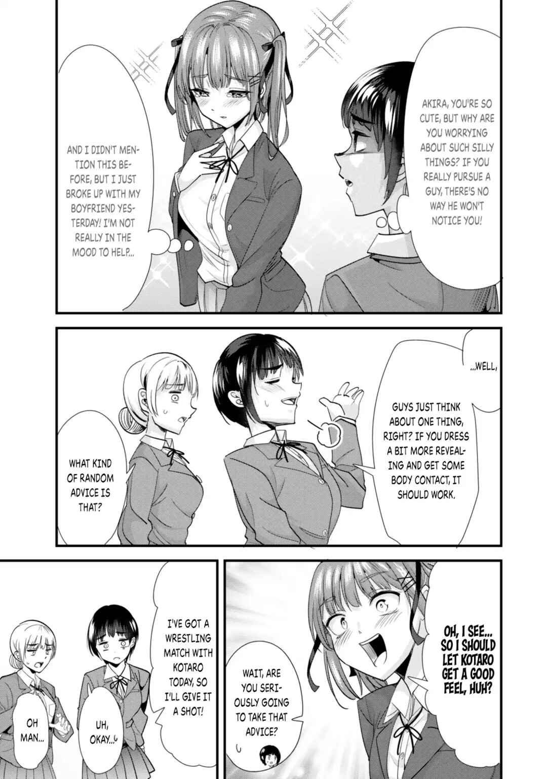 Page 3 Chapter 45.1 Jimoto no Ijimekko-tachi ni Shikaeshi Shiyou to Shitara, Betsu no Tatakai ga Hajimatta.
