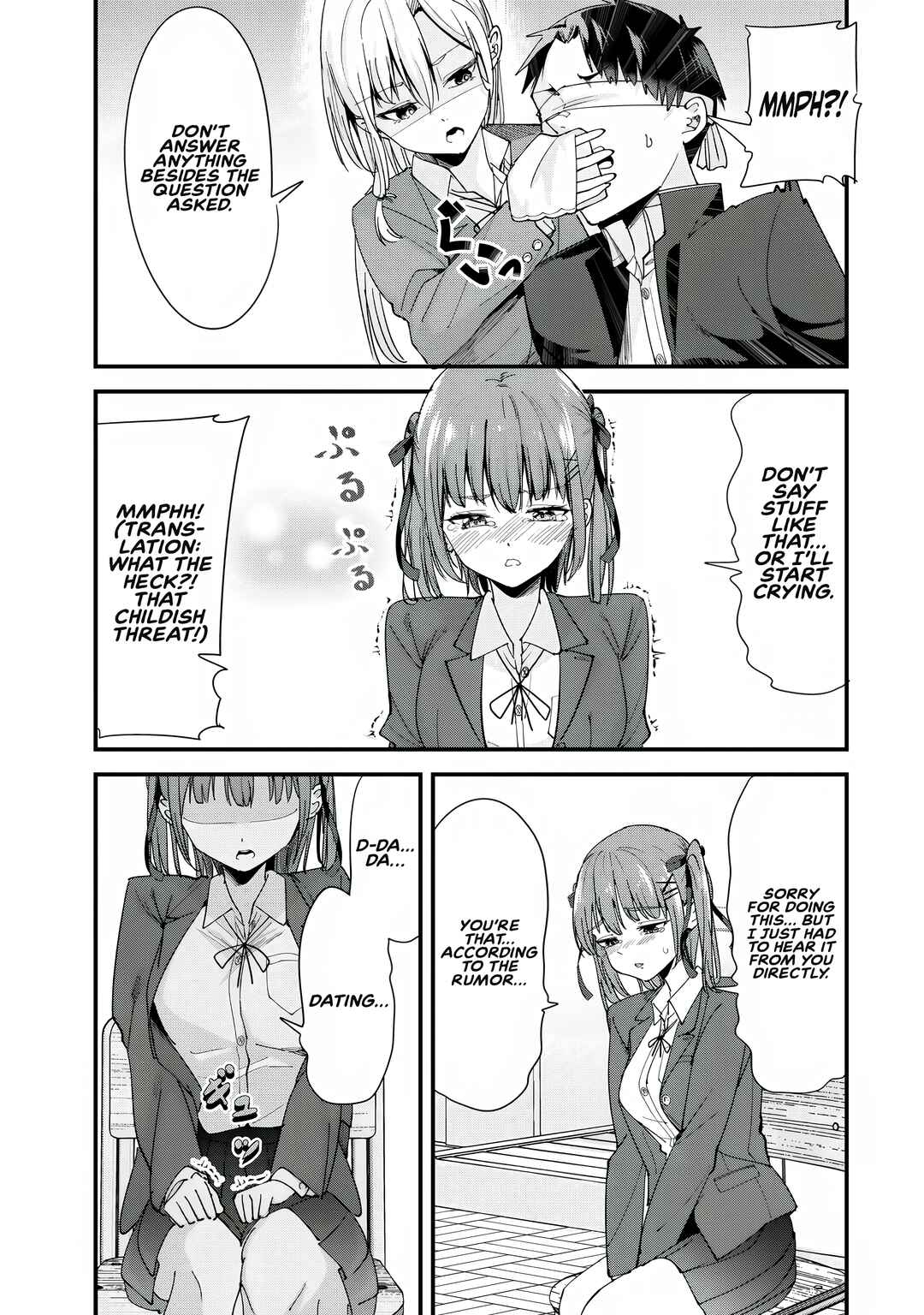 Page 4 Chapter 62.2 Jimoto no Ijimekko-tachi ni Shikaeshi Shiyou to Shitara, Betsu no Tatakai ga Hajimatta.