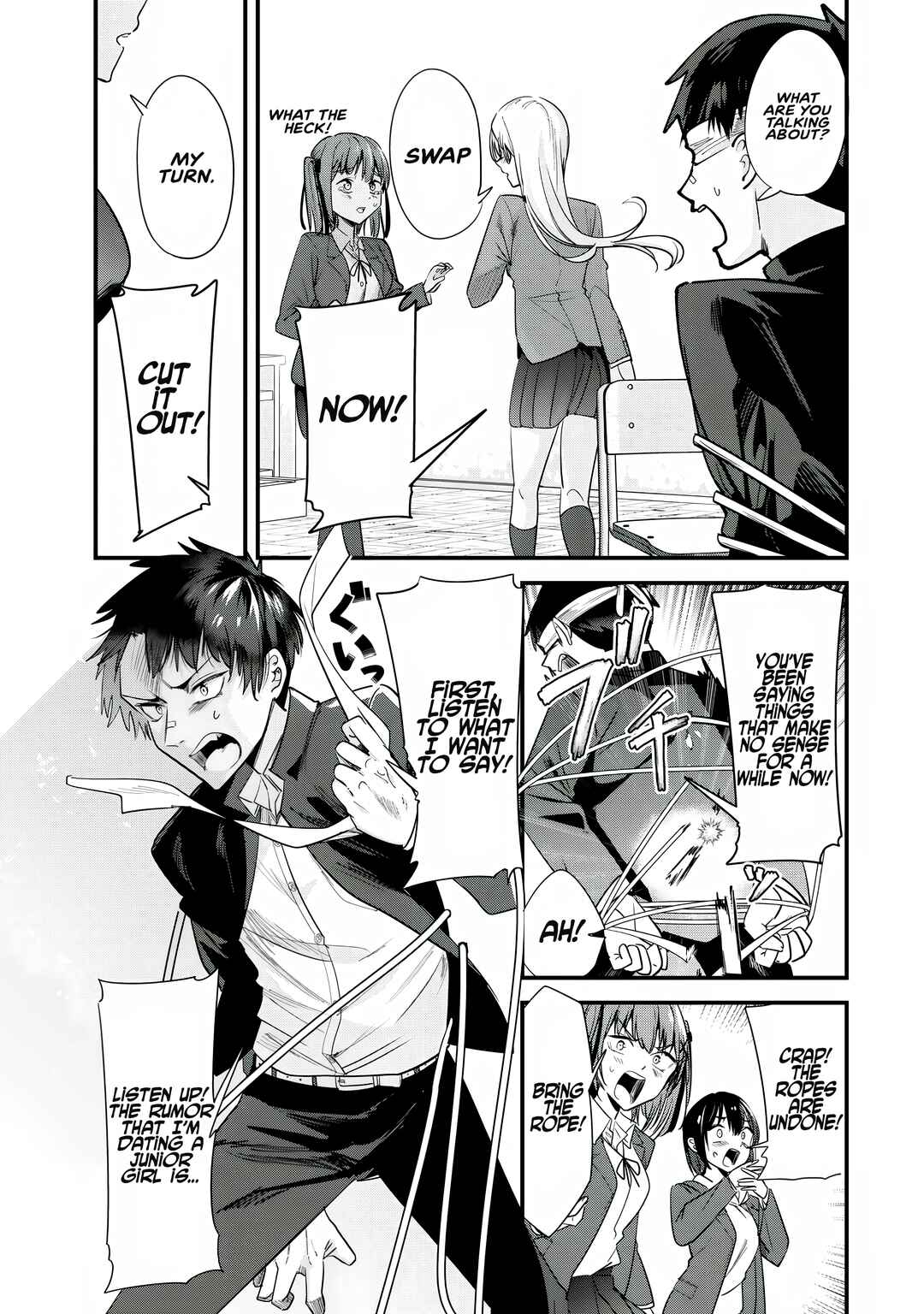 Page 8 Chapter 62.2 Jimoto no Ijimekko-tachi ni Shikaeshi Shiyou to Shitara, Betsu no Tatakai ga Hajimatta.