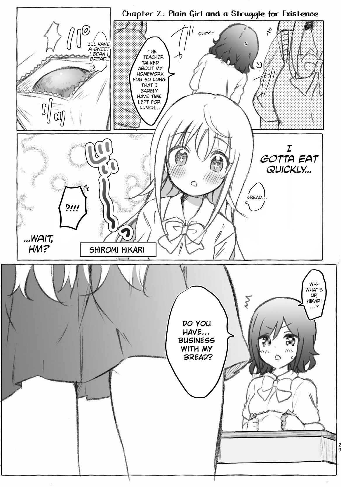 Page 1 Chapter 2 Jimi na JK ga Bishoujo ni ○○sareru Hanashi