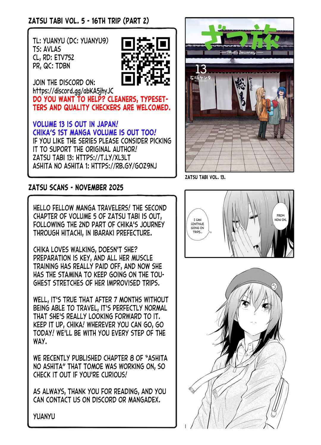 Page 25 Chapter 21 Zatsu Tabi - Thats Journey