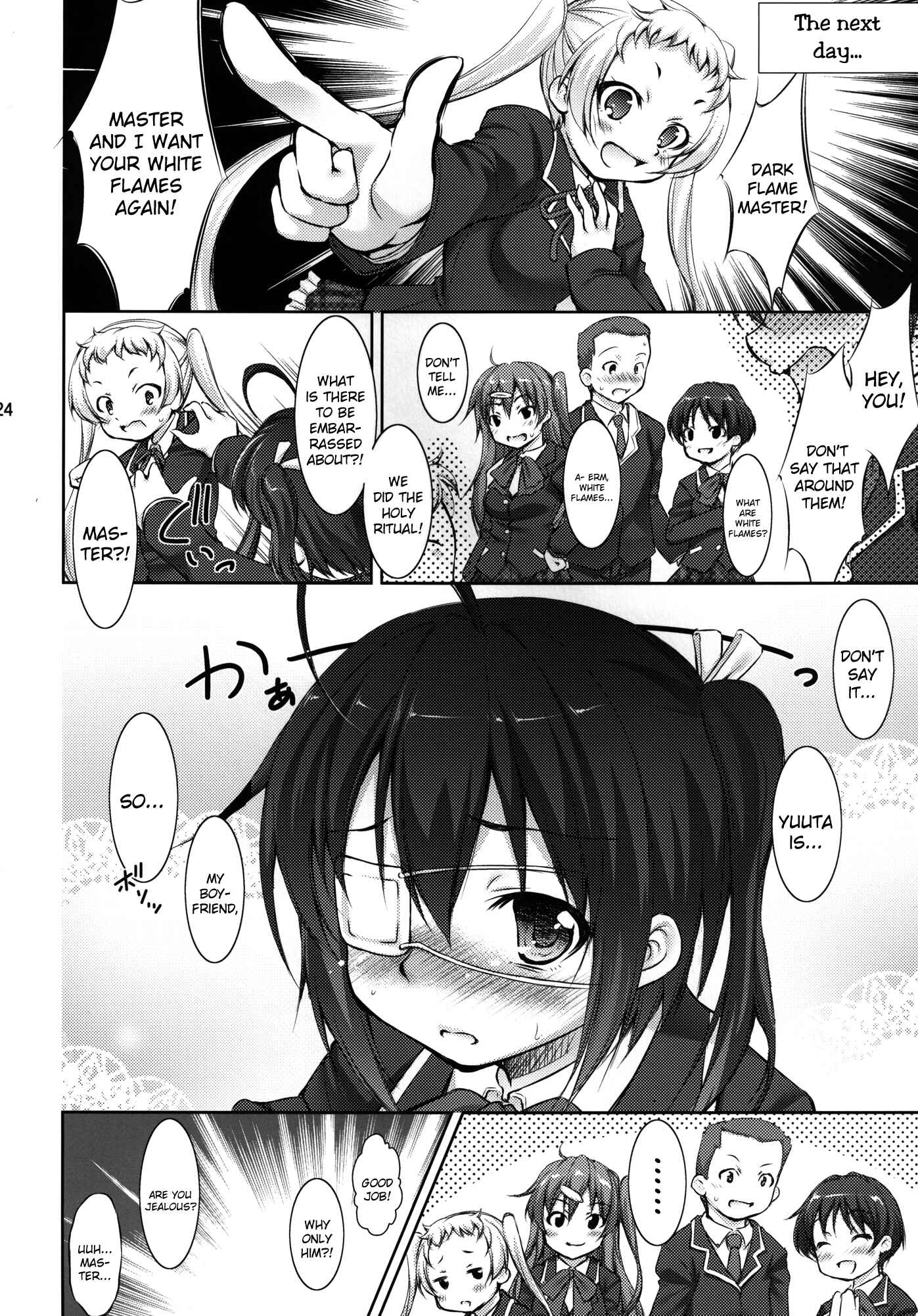 Page 24 Chapter Unknown_7bc3 Chuunibyou demo Koi ga Shitai! - Chuunibyou Demo 3P ga Shitai (Doujinshi)