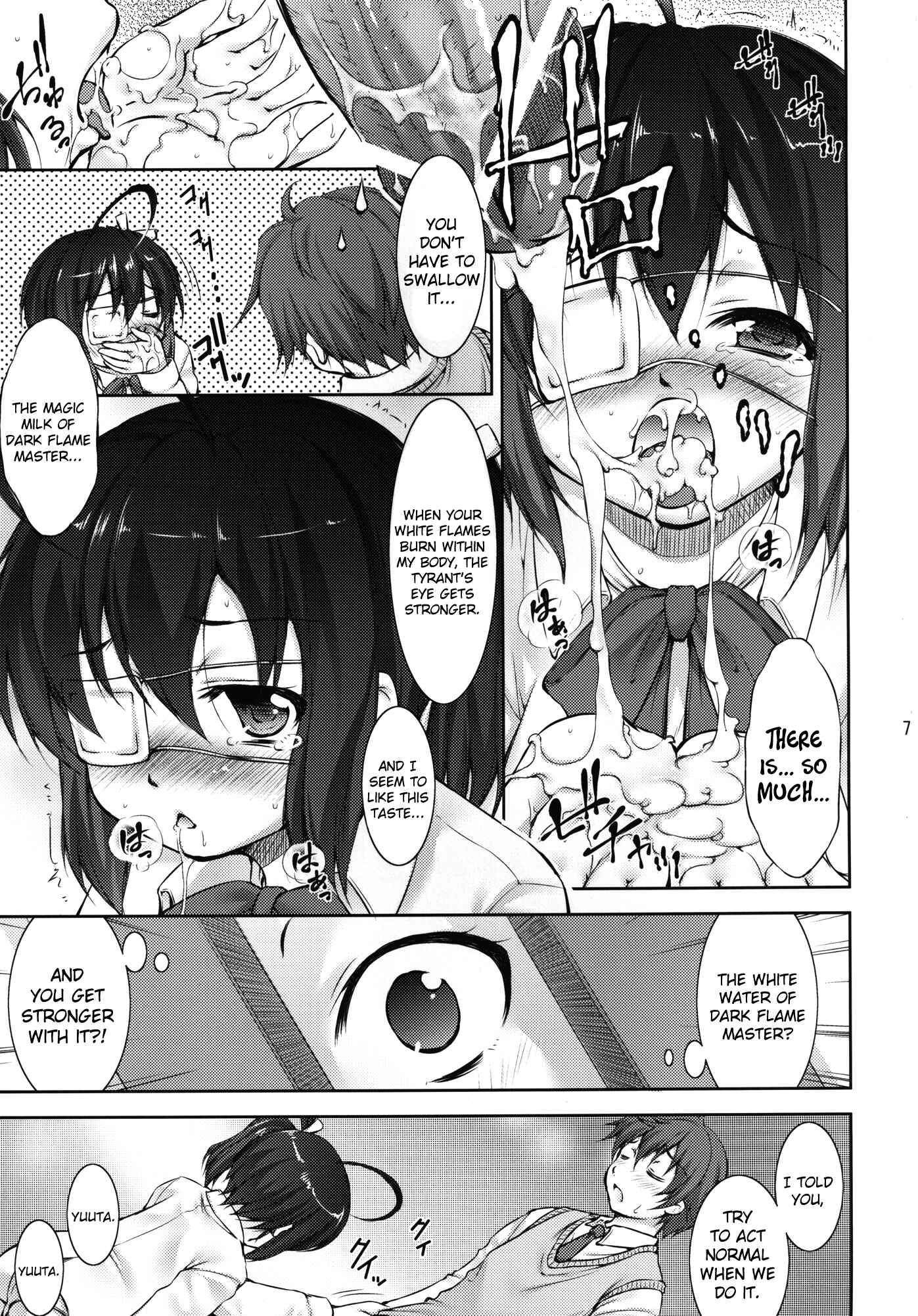 Page 7 Chapter Unknown_7bc3 Chuunibyou demo Koi ga Shitai! - Chuunibyou Demo 3P ga Shitai (Doujinshi)