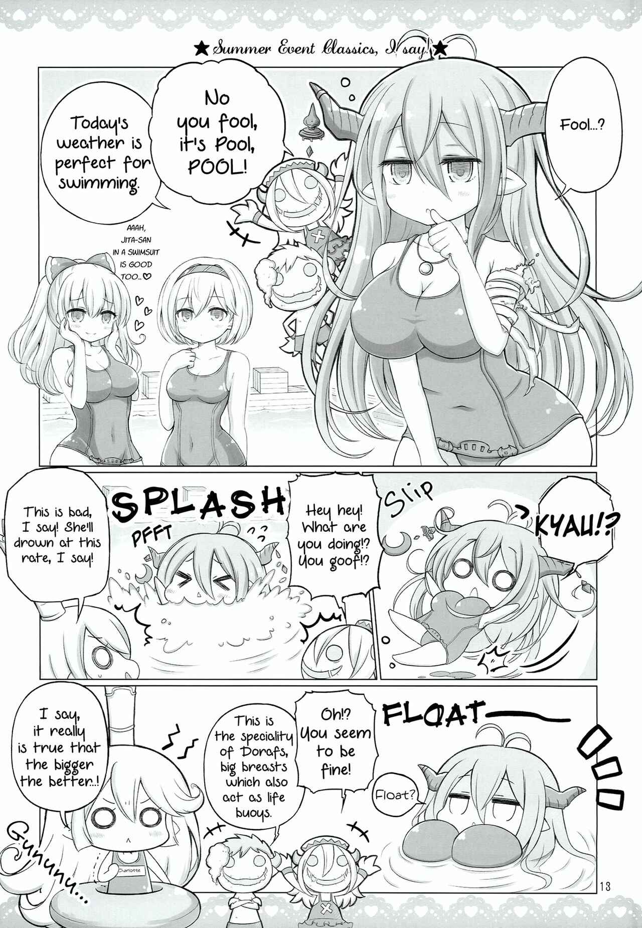 Page 1 Chapter 8 Granblue Fantasy - Shiritsu GraBlu Jogakuen (Doujinshi)