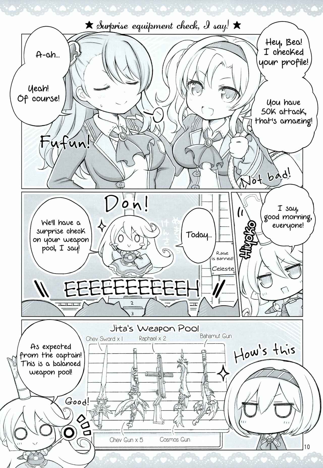 Page 1 Chapter 6 Granblue Fantasy - Shiritsu GraBlu Jogakuen (Doujinshi)