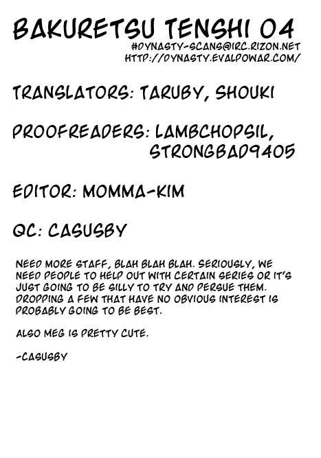 Page 1 Chapter 4 Bakuretsu Tenshi: Angels Adolescence