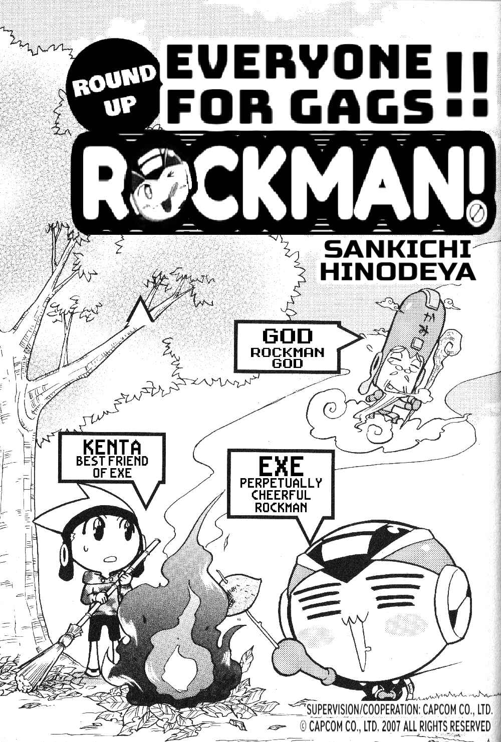 Page 3 Chapter 19a Gags With All The Megaman Gang!!