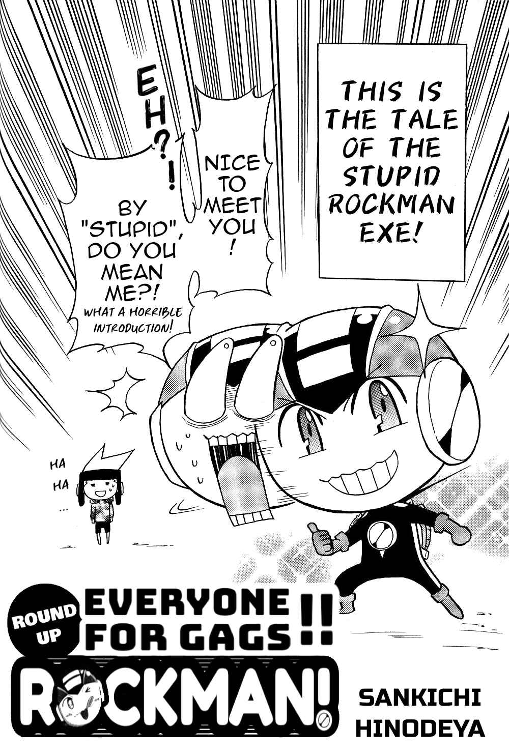Page 4 Chapter 1 Gags With All The Megaman Gang!!