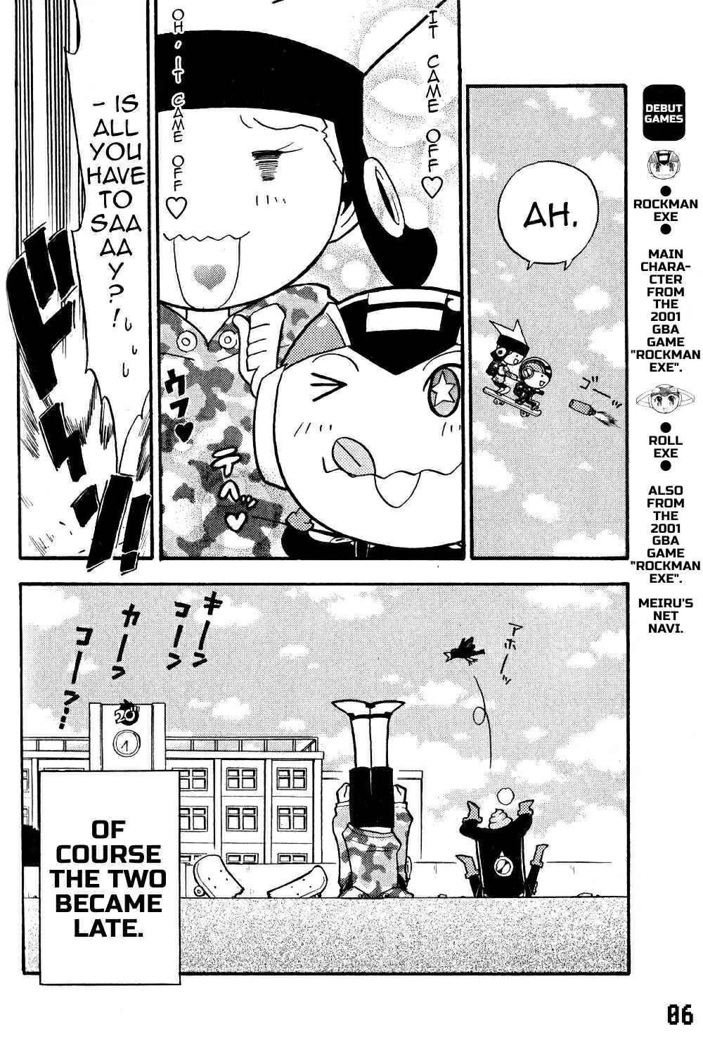 Page 8 Chapter 1 Gags With All The Megaman Gang!!