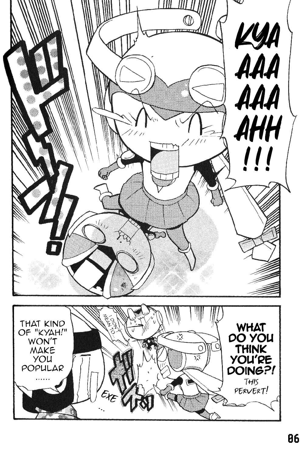 Page 8 Chapter 3 Gags With All The Megaman Gang!!