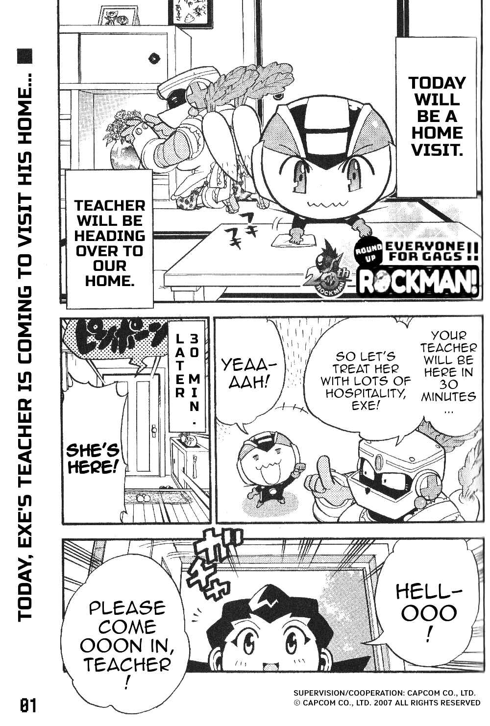 Page 3 Chapter 4 Gags With All The Megaman Gang!!