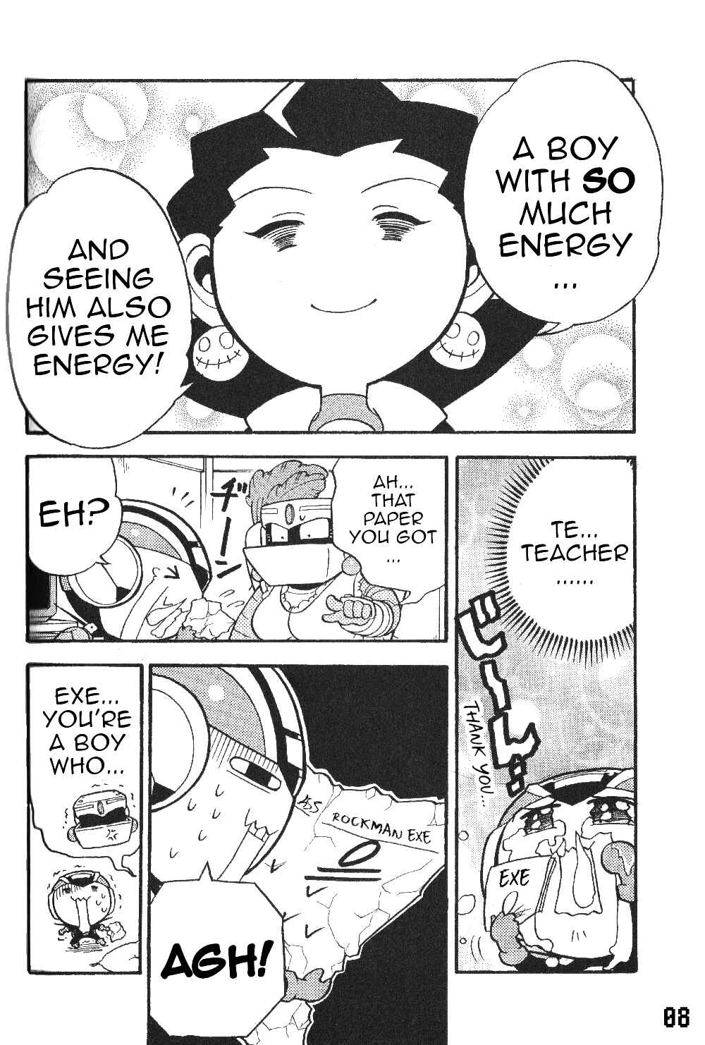 Page 9 Chapter 4 Gags With All The Megaman Gang!!