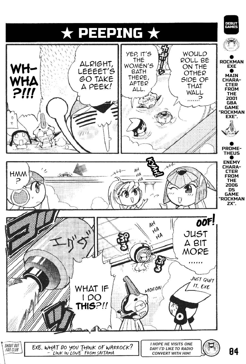 Page 6 Chapter 21 Gags With All The Megaman Gang!!