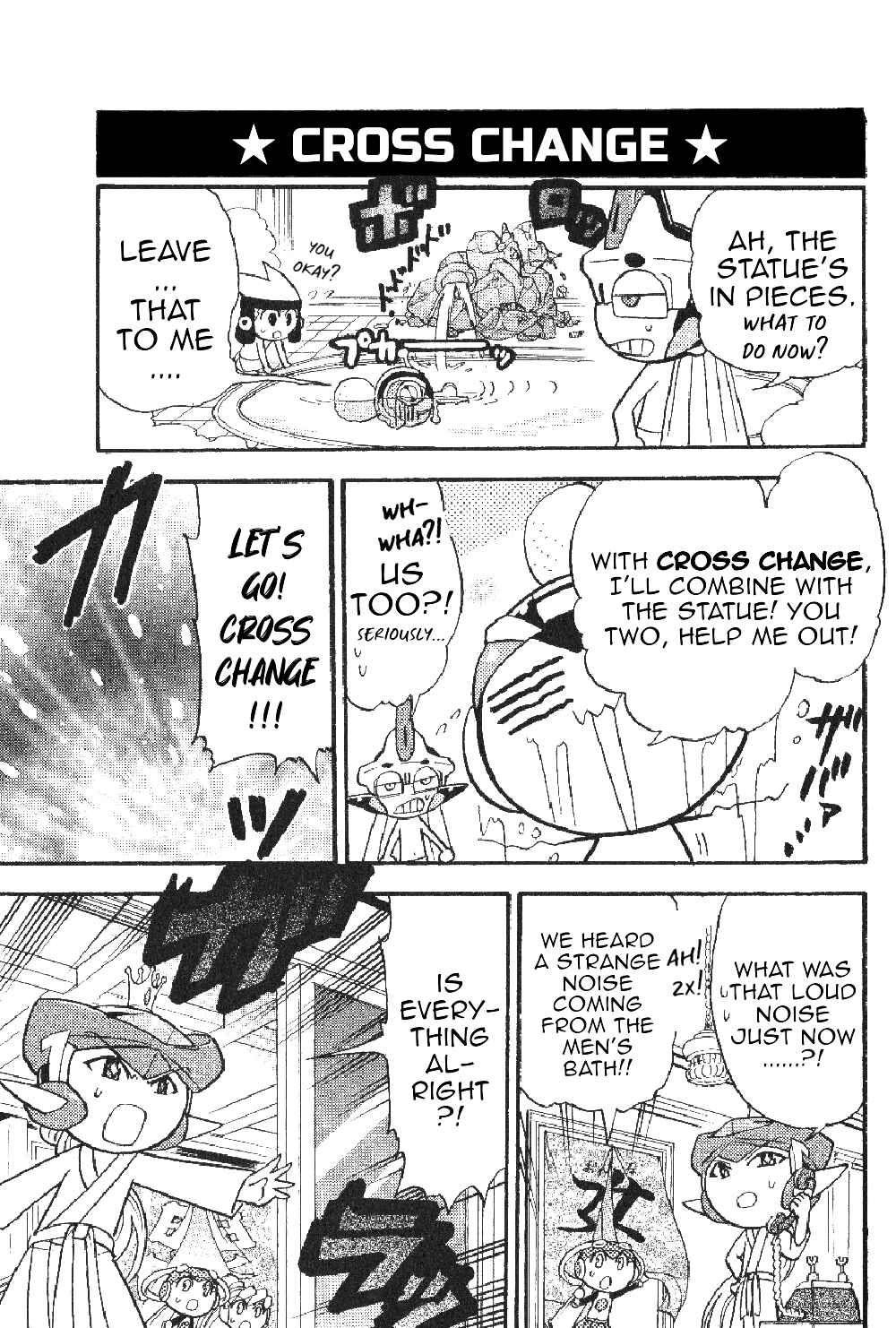 Page 9 Chapter 21 Gags With All The Megaman Gang!!