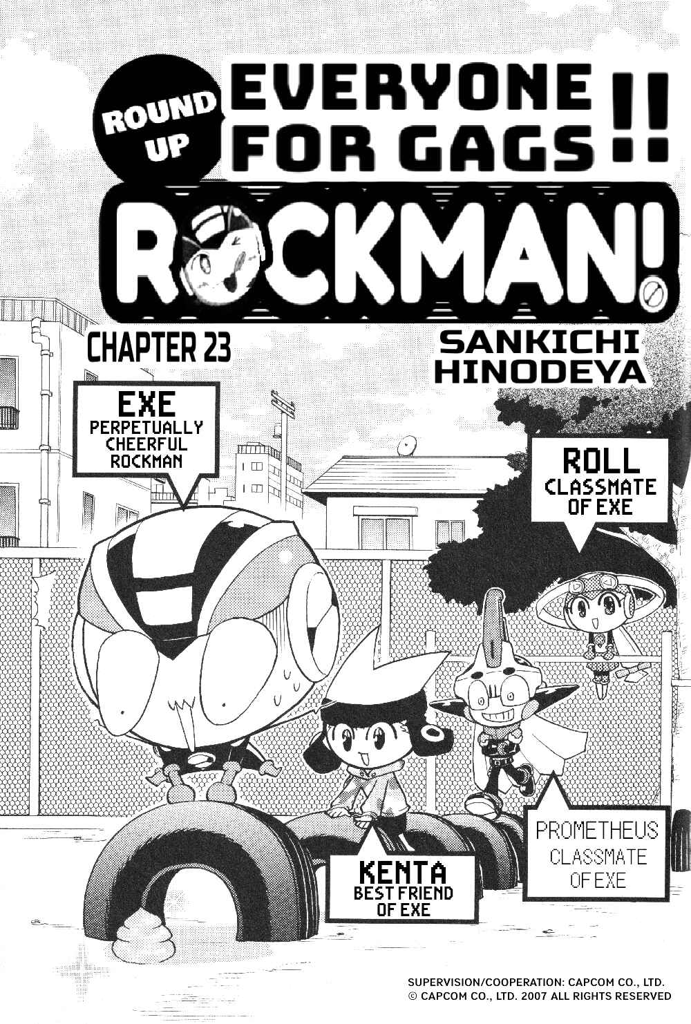 Page 3 Chapter 23 Gags With All The Megaman Gang!!