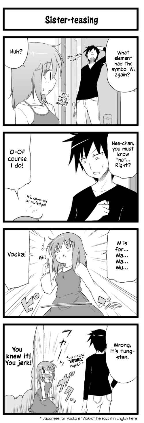 Page 1 Chapter 6 Hetare Ane (webcomic)