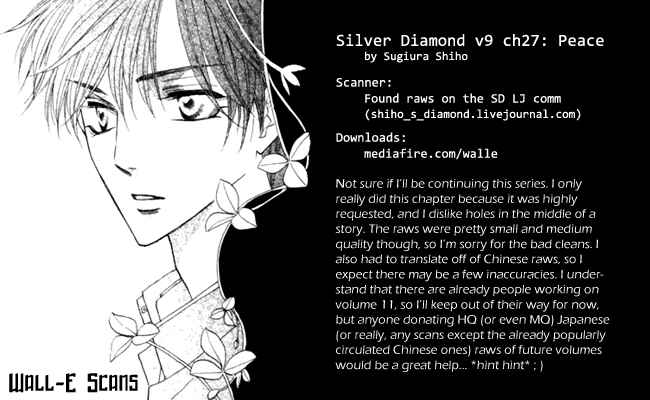 Page 1 Chapter 27 Silver Diamond