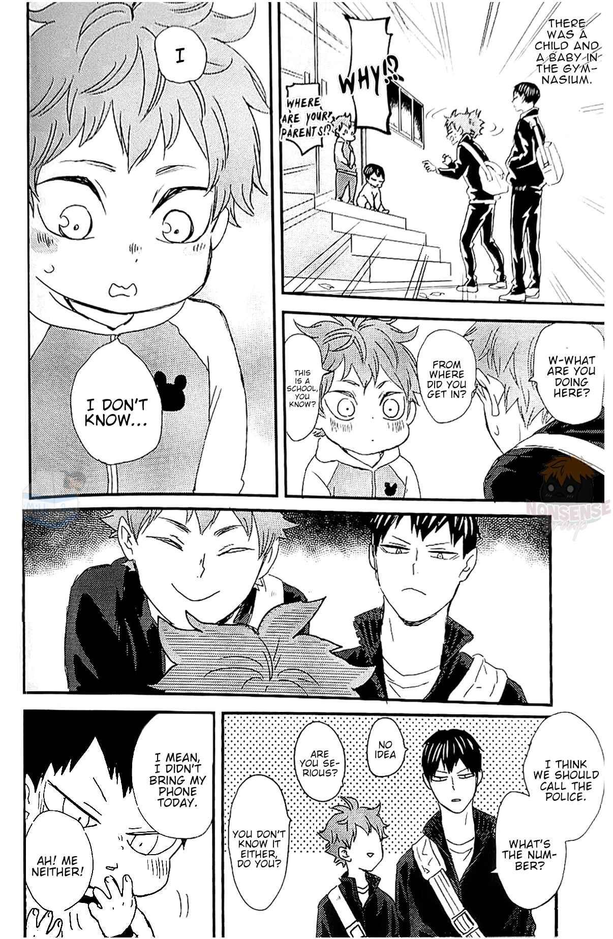 Page 4 Chapter Unknown_b13c Haikyuu!! - Early Morning Babysitters (Doujinshi)