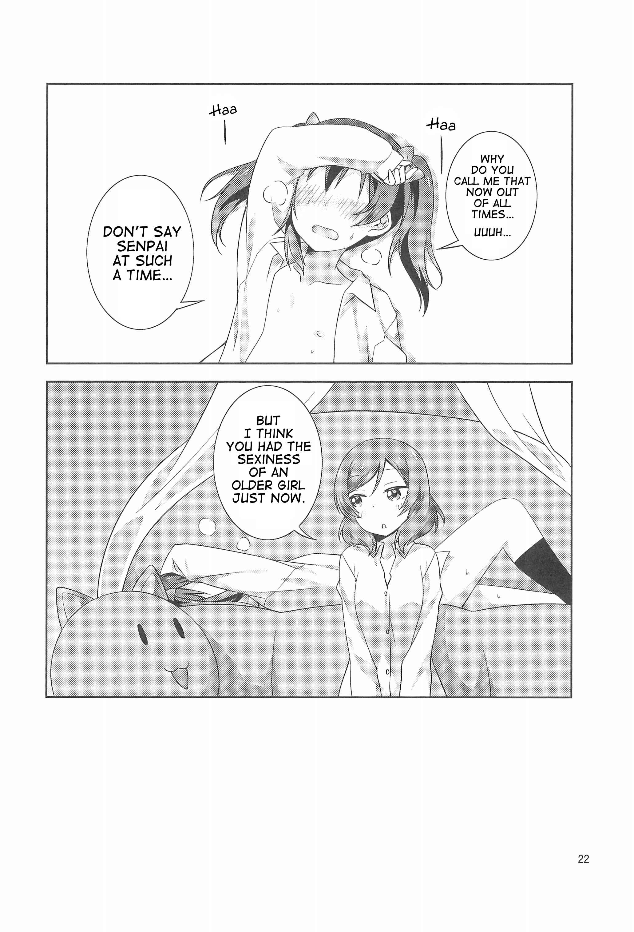 Page 22 Chapter Unknown_02a4 Love Live! - Yakiimo Yaketa ka (Doujinshi)