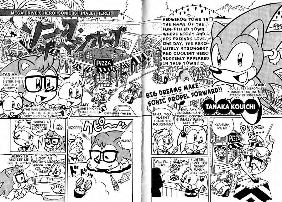 Page 1 Chapter 1 Sonic the Hedgehog