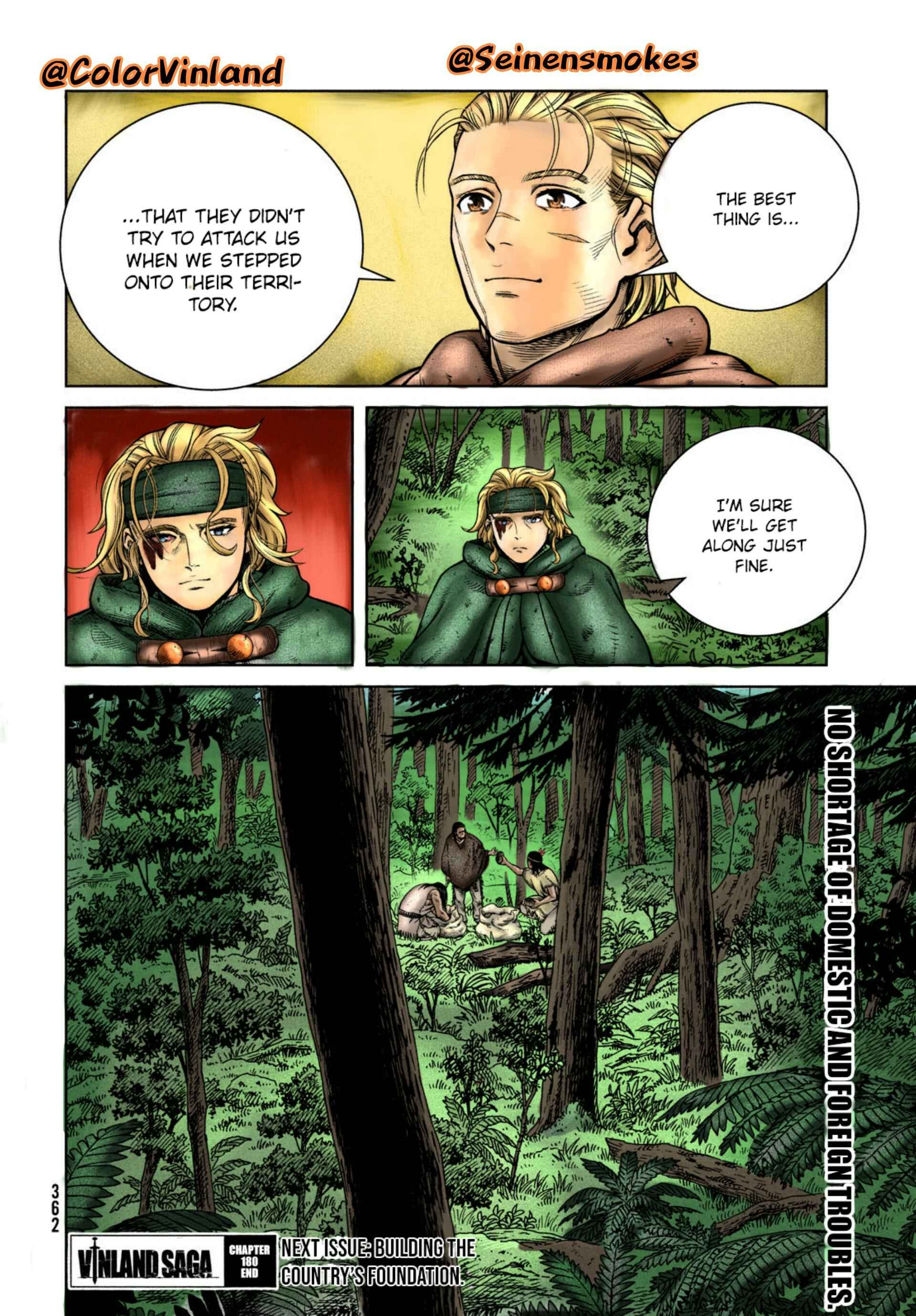 Page 22 Chapter 180 Vinland Saga (Fan-Colored)