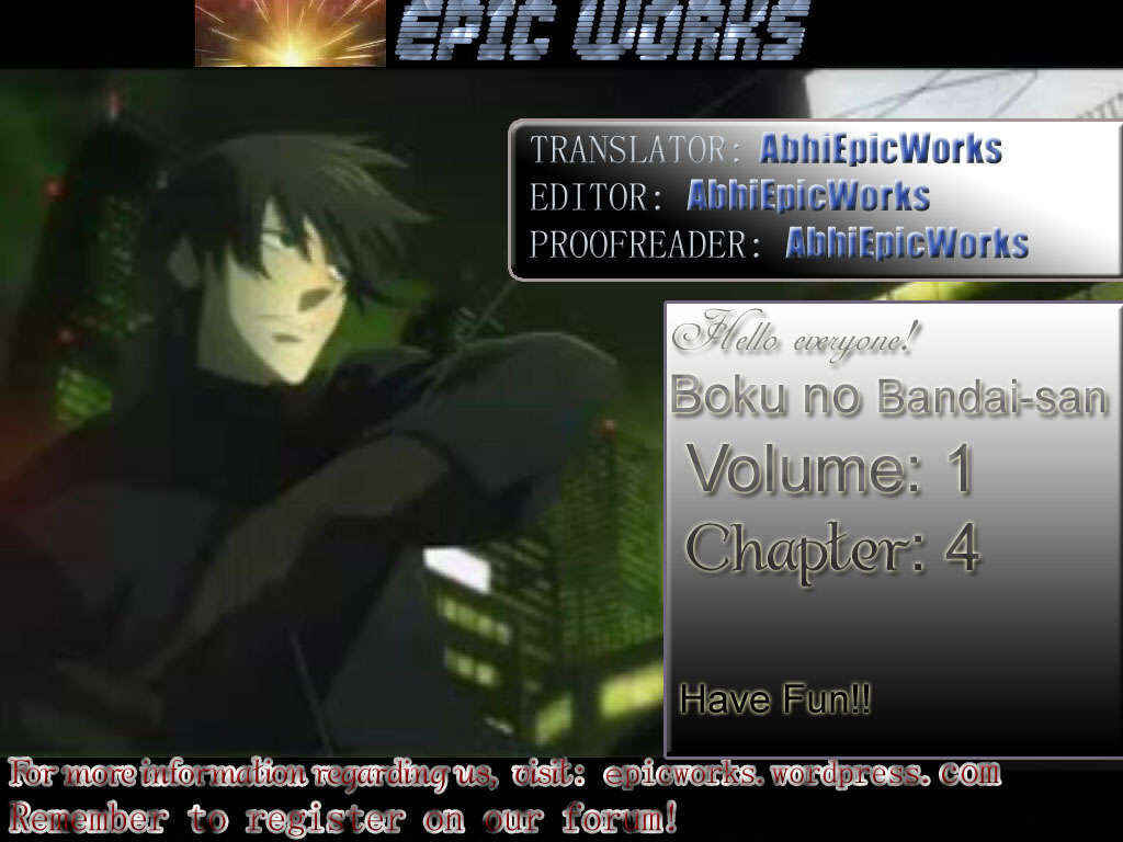 Page 1 Chapter 4 Boku no Bandai-san