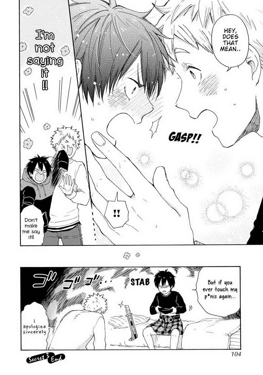 Page 34 Chapter 3 Himitsu ni Shiroyo!!