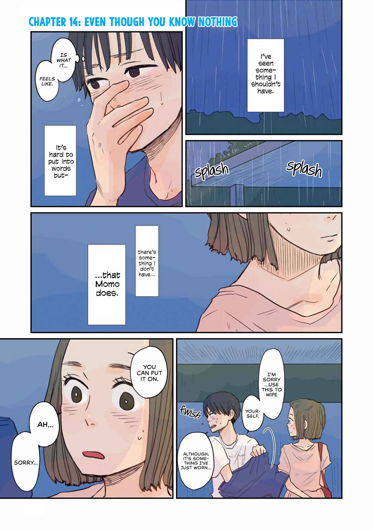 Page 1 Chapter 14 Sore wa, Kimi ga Mita Ao Datta