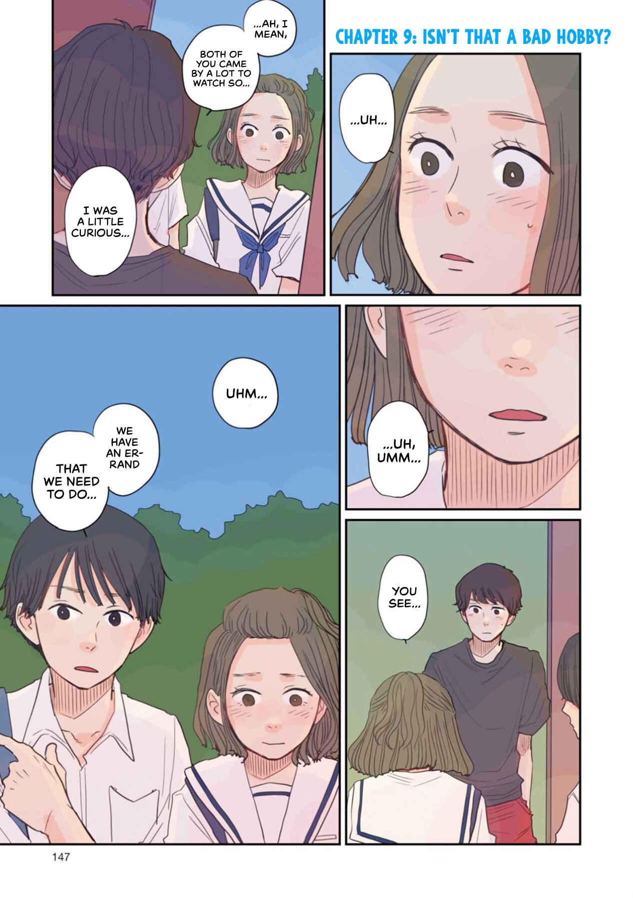 Page 1 Chapter 9 Sore wa, Kimi ga Mita Ao Datta