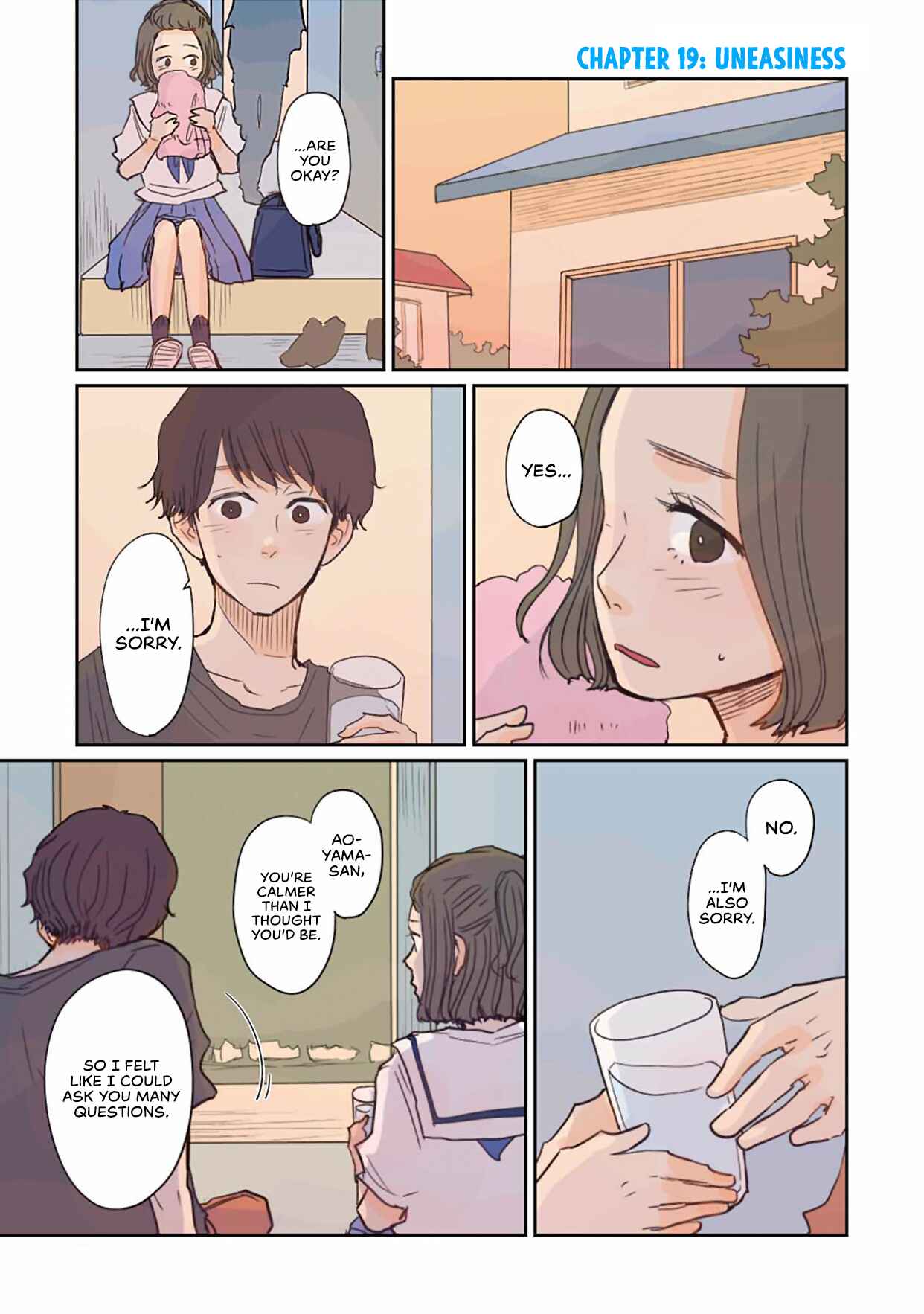 Page 1 Chapter 19 Sore wa, Kimi ga Mita Ao Datta