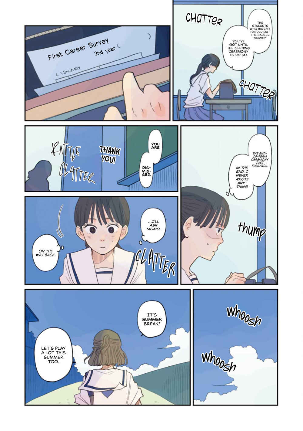 Page 11 Chapter 34.1 Sore wa, Kimi ga Mita Ao Datta